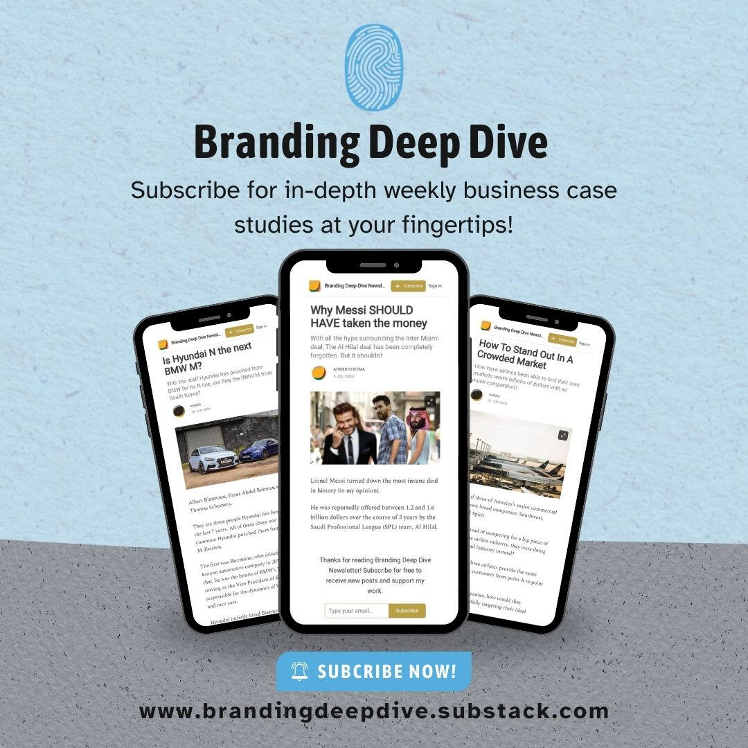 branding deep dive newsletter